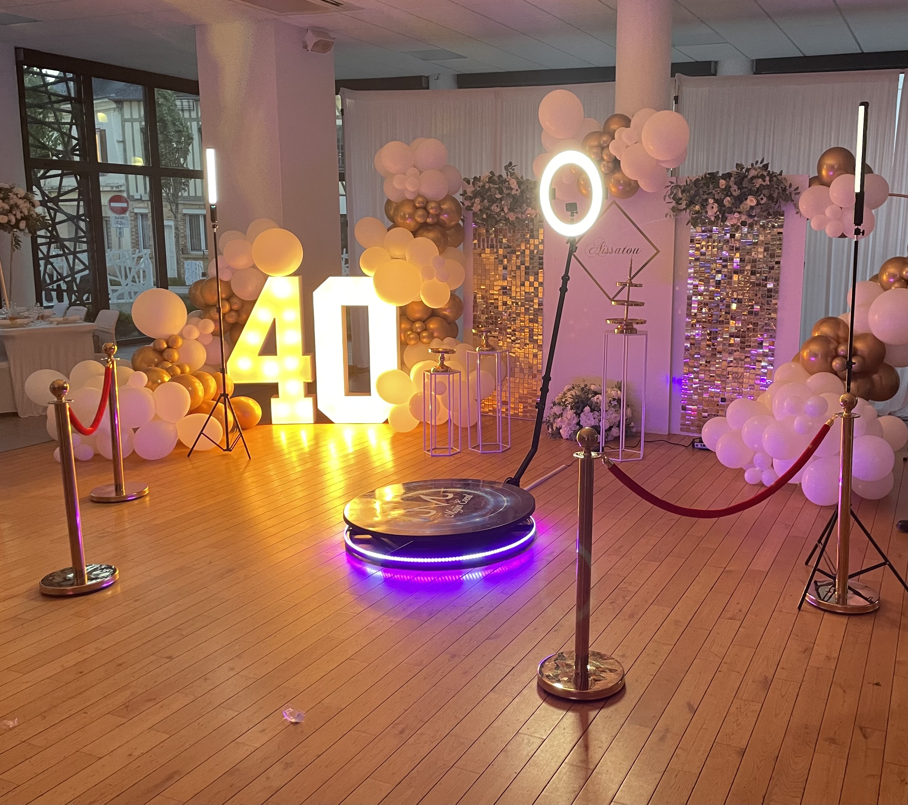 Videobooth 360° - Anniversaire - Paris