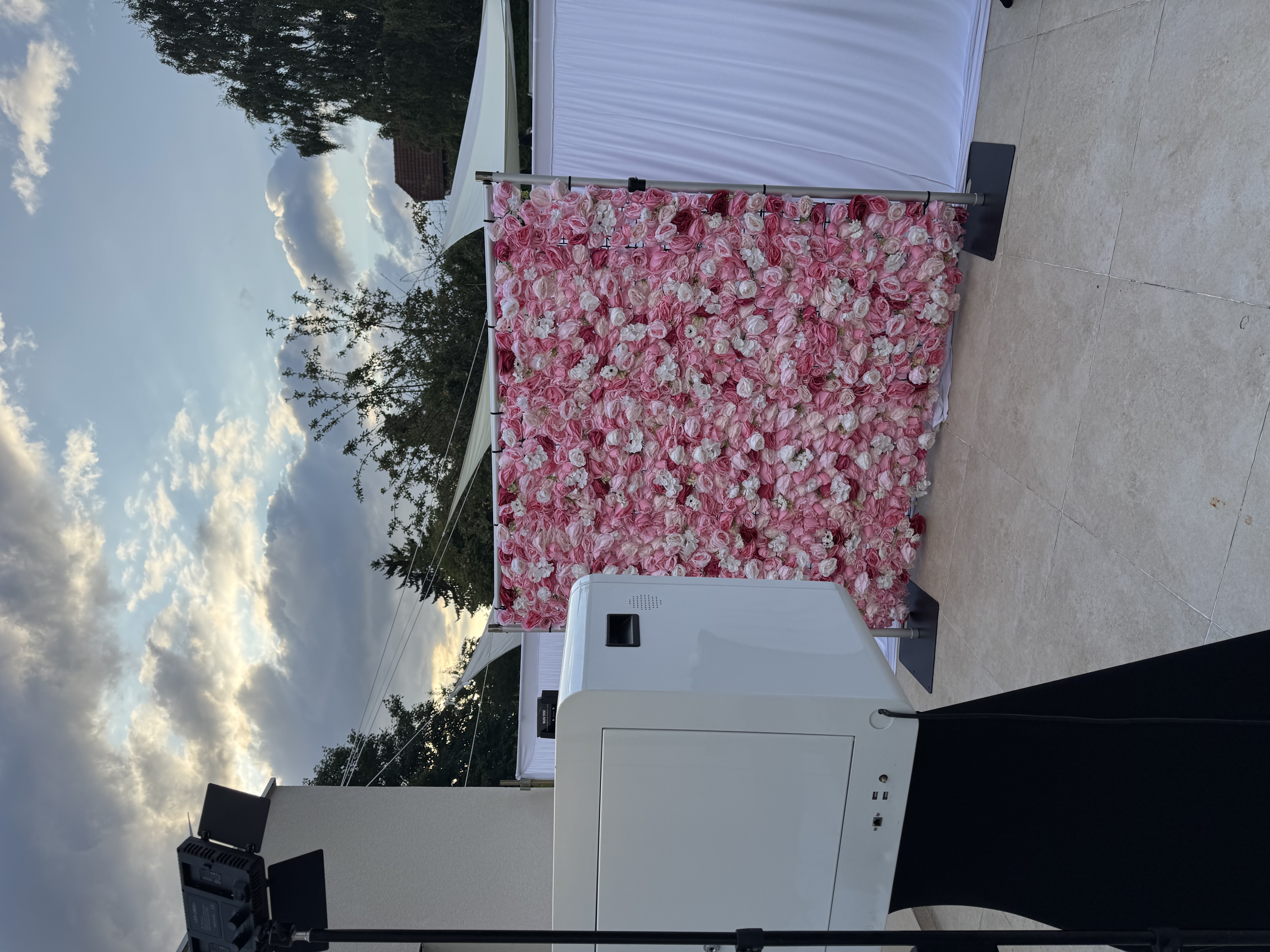 PhotoBooth - Mur Floral