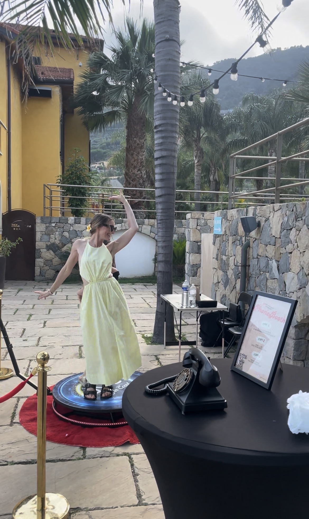 Vidéobooth 360° - Bar Mitzva - Italie